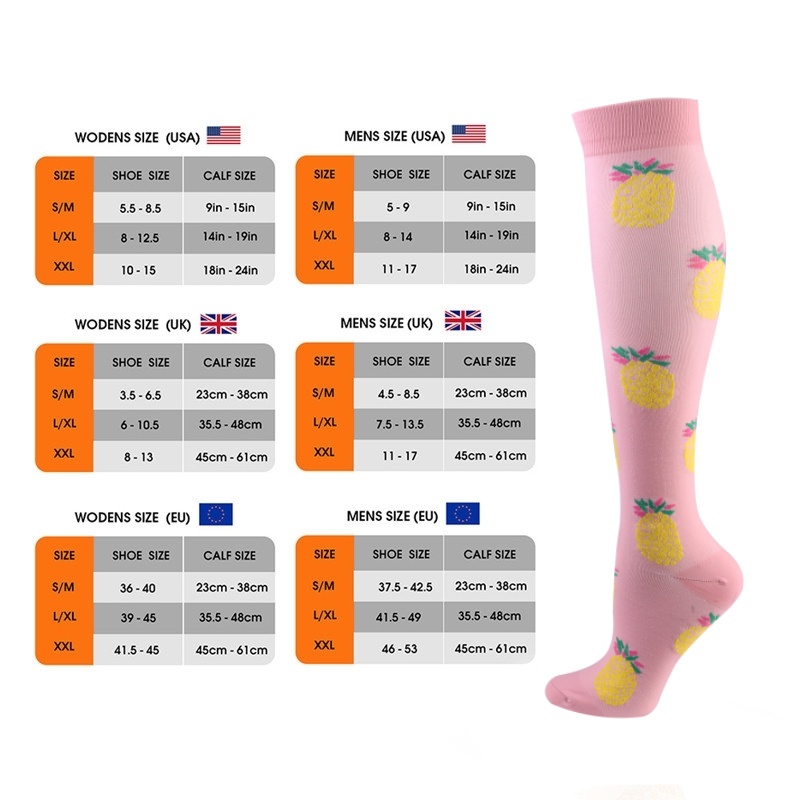 S-XXL 3 Pairs Free Shipping Nu - Compression Sock Medical recensione e prezzo