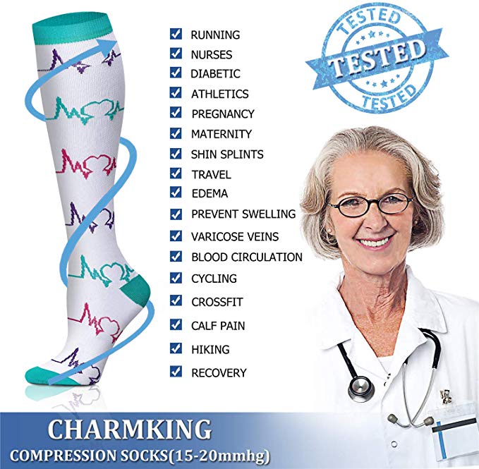 S-XXL 3 Pairs Free Shipping Nu - Compression Sock Medical recensione e prezzo
