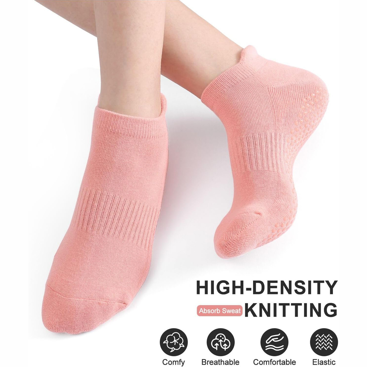 6 Pairs Yoga Socks for Women P - Grip Sock Yoga recensione e prezzo
