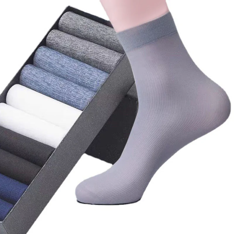 10Pairs Men Socks Summer Ultra - Silk Sock Bamboo recensione e prezzo