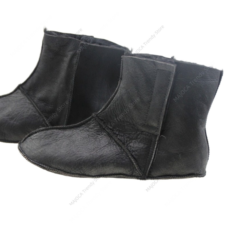 Genuine Sheepskin Leather Sock - Thermal Sock Winter recensione e prezzo