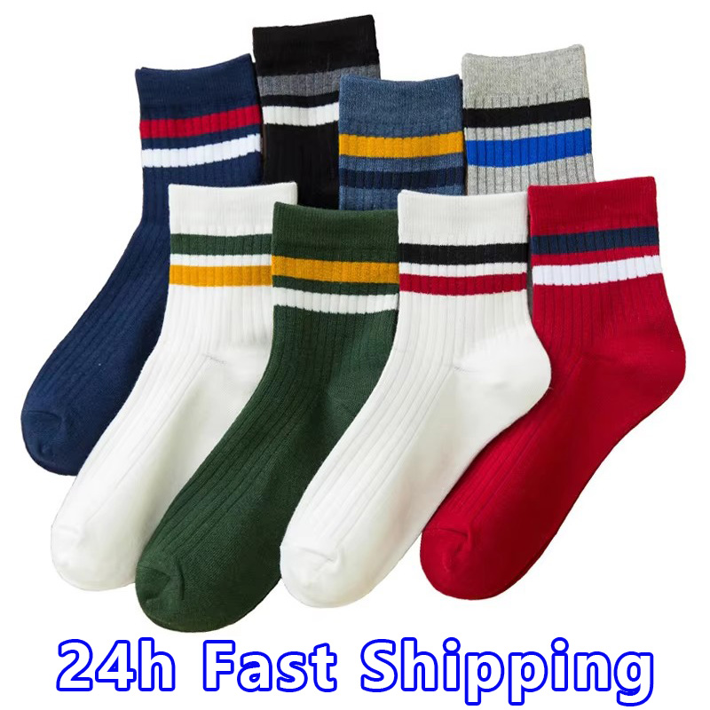 3 Pairs/Pack Cotton Mens Socks - Cotton Crew Sock Pack recensione e prezzo