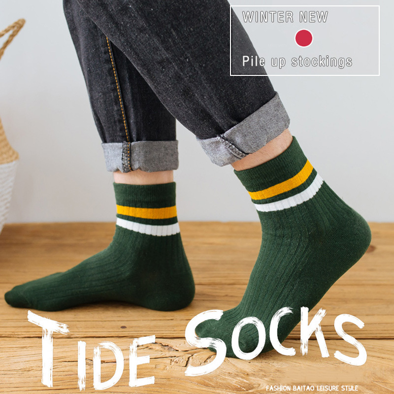 3 Pairs/Pack Cotton Mens Socks - Cotton Crew Sock Pack recensione e prezzo