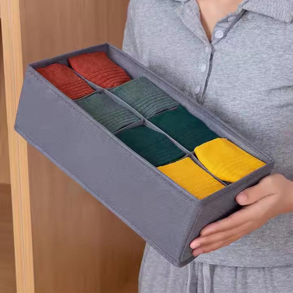 6/7/8/24 Grids Foldable Fabric - Sock Organizer Tray recensione e prezzo