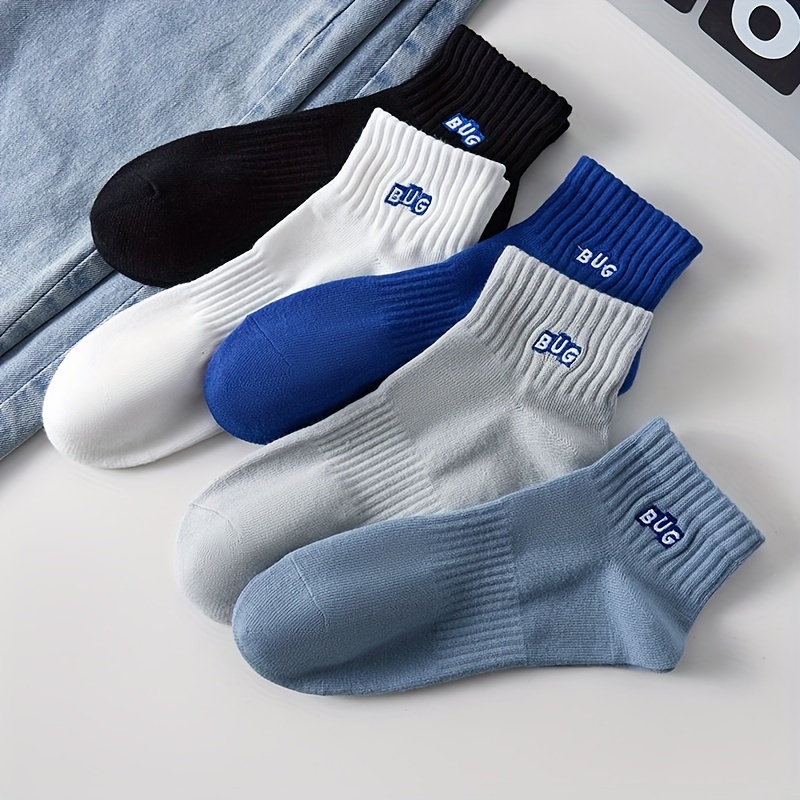 5 Pairs Men's Ankle Socks, Sol - Ankle Sock Low Cut recensione e prezzo
