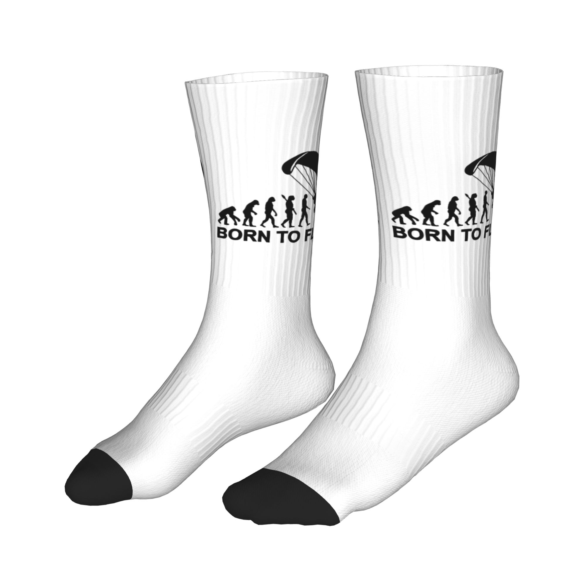 Funny Mens Evolution Skydiving - Dress Sock Men recensione e prezzo
