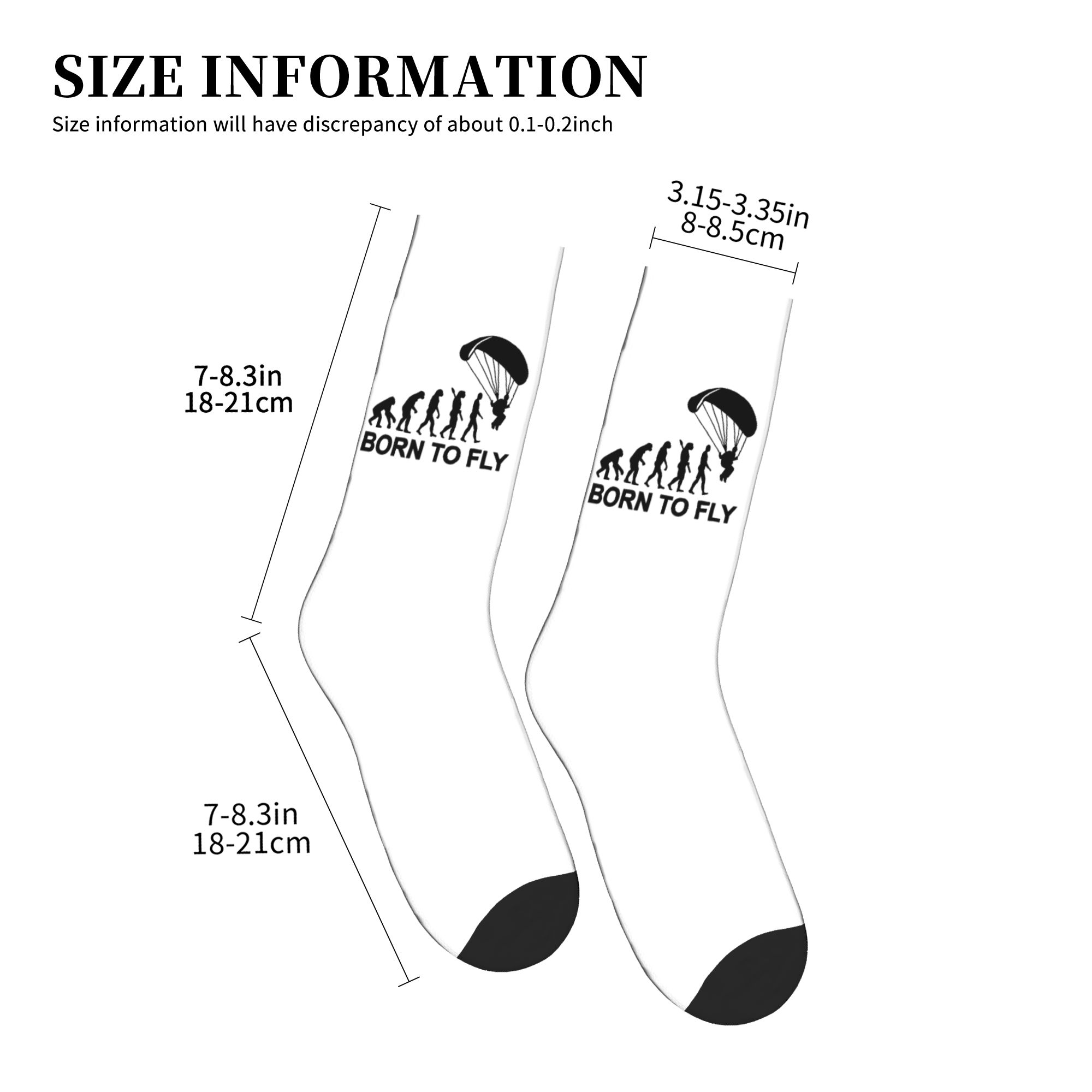 Funny Mens Evolution Skydiving - Dress Sock Men recensione e prezzo
